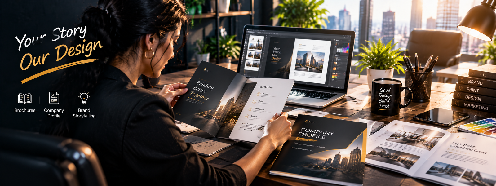 IDPS Brochure and Company Profile Design Services