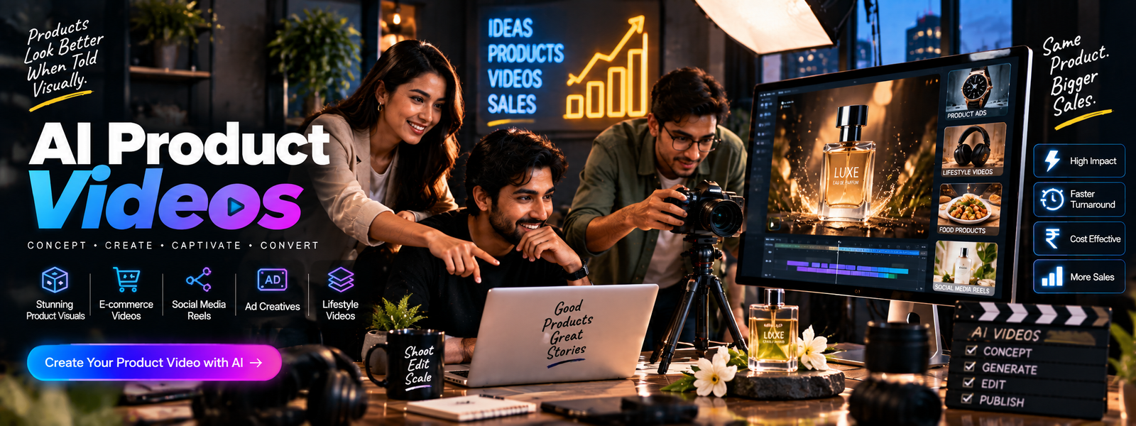 IDPS AI Product Video Services