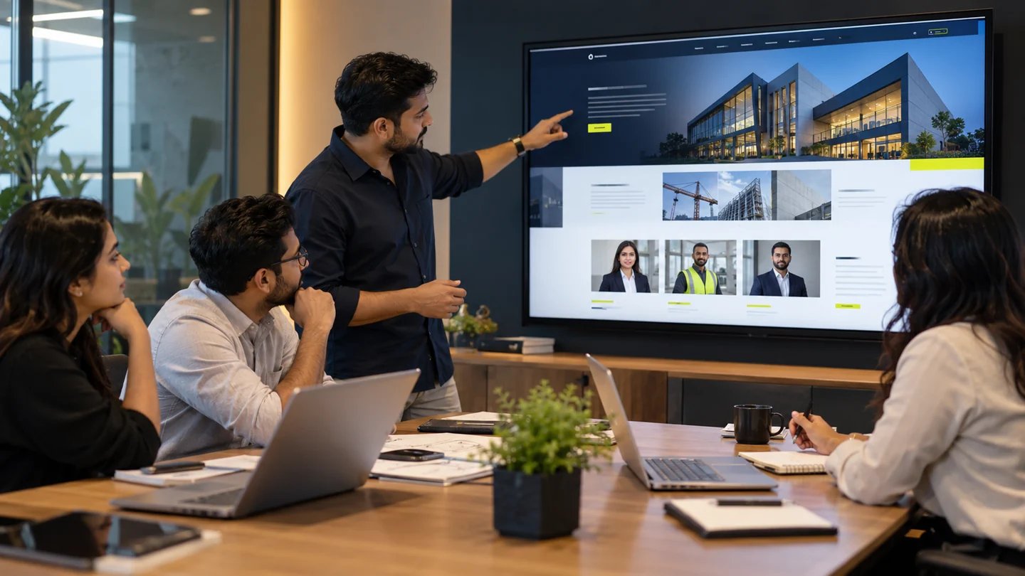 10-Page Website creative concept
