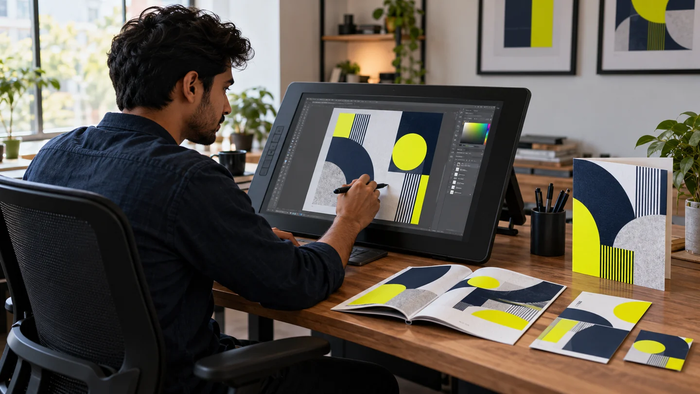 Graphic Design creative concept