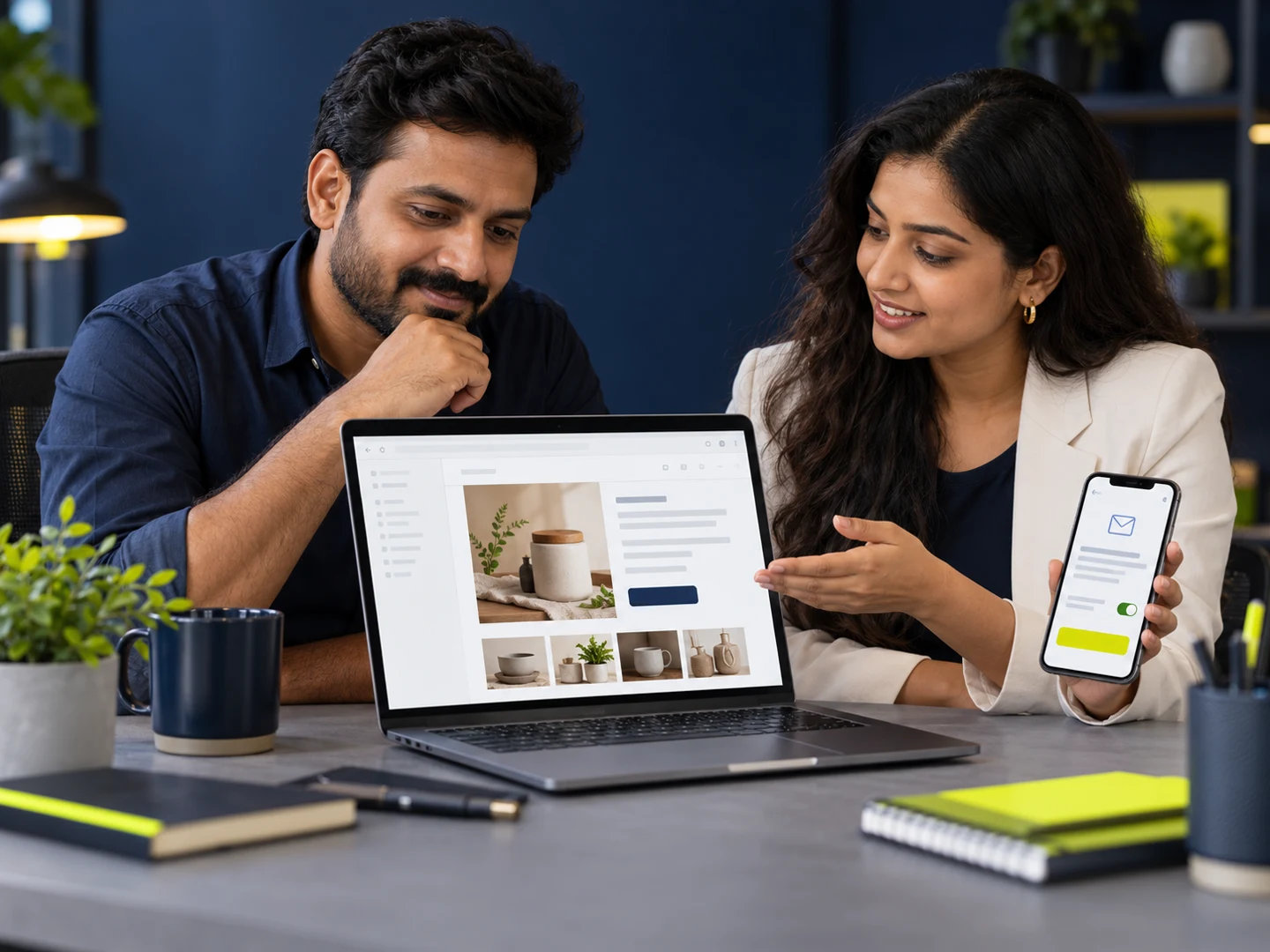 WhatsApp Marketing Setup creative concept