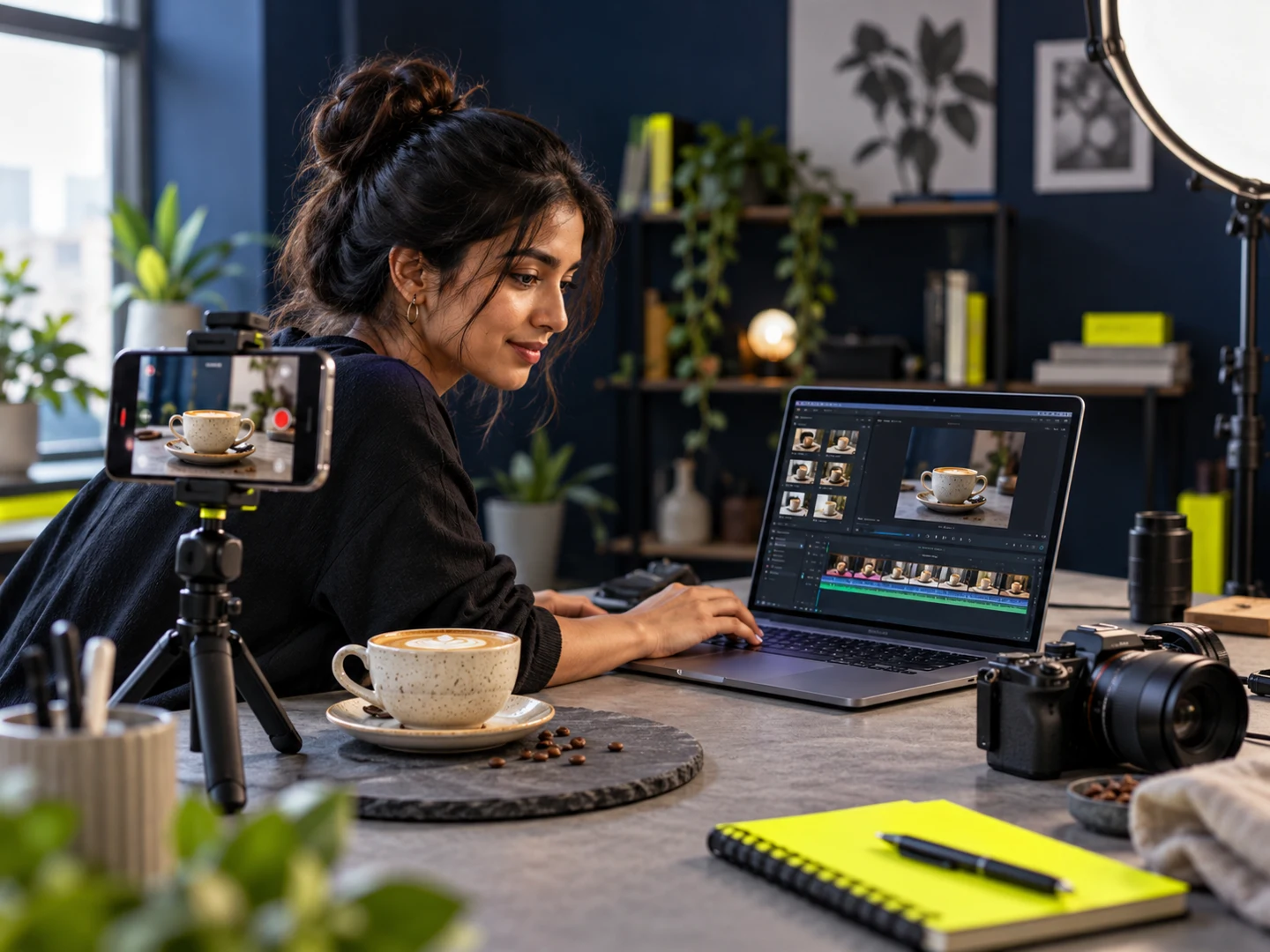 Content Creation creative concept