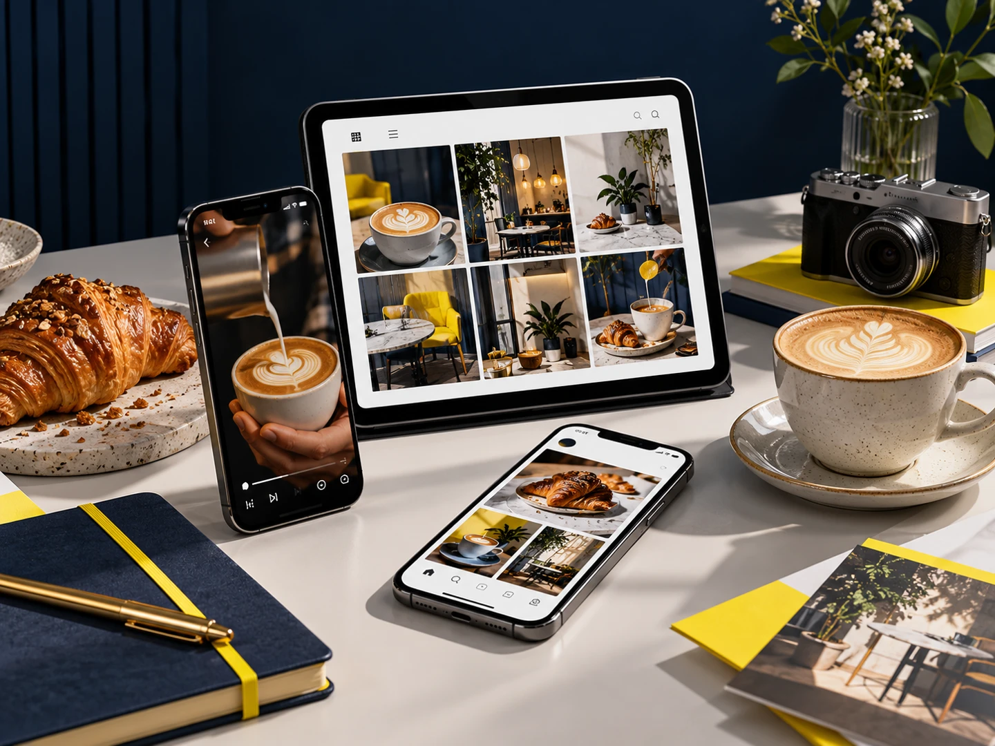 Social Media Management creative concept